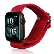 Paski - Beline pasek Apple Watch Textile 42/44/45/49mm czerwony /red - miniaturka - grafika 1