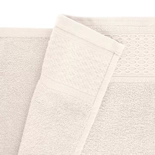 Ręcznik 70 x 140 Kąpielowy Bawełna Solano Krem - Ręczniki - miniaturka - grafika 4