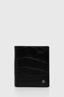 Portfele - Joop! portfel skórzany męski kolor czarny - grafika 1