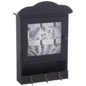 Szafki na klucze - Szafka na klucze ATMOSPHERA, antracytowa, 20x5 cm - miniaturka - grafika 1