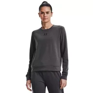 Bluzy sportowe damskie - Bluza damska Under Armour Rival Terry Crew - miniaturka - grafika 1