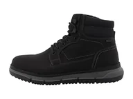 Kozaki damskie - Tom Tailor Męskie 8480000003 modne kozaki, czarne, 44 EU, czarny, 44 - miniaturka - grafika 1