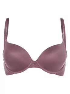 Tommy Hilfiger - Damski biustonosz z fiszbinami  Push-up, lila - Biustonosze - miniaturka - grafika 1