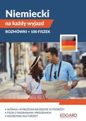 Książki obcojęzyczne do nauki języków - Niemiecki na każdy wyjazd Rozmówki + 100 fiszek - miniaturka - grafika 1