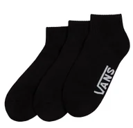 Skarpetki damskie - skarpety męskie VANS CLASSIC QUARTER CREW BLACK - miniaturka - grafika 1