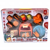 Zabawy w naśladowanie dorosłych - AIR FRYER FRYTKOWNICA BEZTŁUSZCZOWA KUCHENKA DLA DZIECI AKCESORIA DO ZABAWY - miniaturka - grafika 1