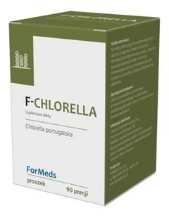 ForMEDS chlorella F-CHLORELLA 60 porcji 342 - Odchudzanie i oczyszczanie - miniaturka - grafika 1