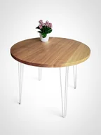 Stoły - MOKU - Stół okrągły z litego dębu - miniaturka - grafika 1