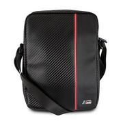 Torebki damskie - Torba BMW BMTB8CAPRBK Tablet 8" czarny/black Carbon / Red Stripe - miniaturka - grafika 1