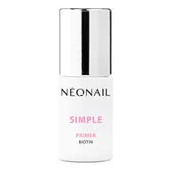 Lakiery hybrydowe - NeoNail SIMPLE - BIOTIN PRIMER - Bezkwasowy primer do lakierów Simple - 7,2 ml - miniaturka - grafika 1