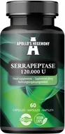 Suplementy diety - APOLLO'S HEGEMONY SERRAPEPTASE 120.000 U 60 KAPSUŁEK - miniaturka - grafika 1