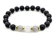 Bransoletki - Bransoletka kamienie naturalne znak zodiaku - Skorpion - miniaturka - grafika 1