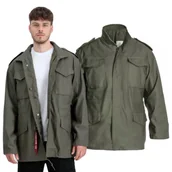 Odzież taktyczna i umundurowanie - Kurtka Alpha Industries M65 100103 245 - Oliwkowa - miniaturka - grafika 1