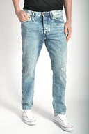 Spodnie męskie - WRANGLER SLIDER REGULAR TAPERED SUPER STONE - miniaturka - grafika 1