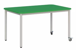 Stolik mobilny blat prostokątny 120x70/rozmiar 1,2,3 - Meble do szkół i przedszkoli Stolik mobilny blat prostokątny 120x70/rozmiar 1,2,3 - Meble do szkół i przedszkoli - miniaturka - grafika 1