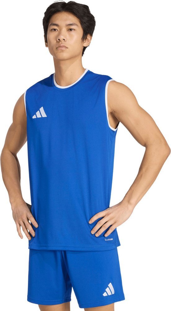Adidas Koszulka męska adidas Entrada 26 Sleeveless Jersey niebieska KB3931 2XL
