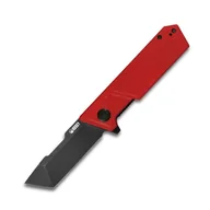 Noże - KUBEY Avenger Outdoor EDC Składany Nóż Kieszonkowy Czerwona Rękojeść G10 KU104D - miniaturka - grafika 1