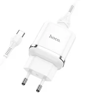 Ładowarki do telefonów - HOCO N3 Ładowarka sieciowa QC3.0 kabel Usb Type-C - miniaturka - grafika 1