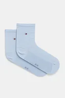 Skarpetki damskie - Tommy Hilfiger skarpetki damskie kolor niebieski 701228931 - miniaturka - grafika 1