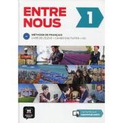 Książki do nauki języka francuskiego - Entre nous 1 Podręcznik z ćwiczeniami + 2CD - Praca zbiorowa - miniaturka - grafika 1