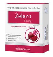 Suplementy naturalne - Żelazo Strong 30 kapsułek Starpharma - miniaturka - grafika 1