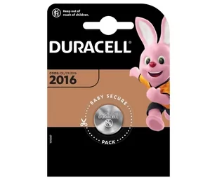 Bateria litowa Duracell CR2016 B1 - Baterie i akcesoria - miniaturka - grafika 1