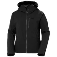 Kurtki narciarskie - Helly Hansen Valdisere 2.0, kurtka narciarska, damskie, czarny - miniaturka - grafika 1