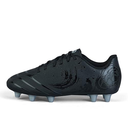 Canterbury Phoenix Genesis Team Boots, czarne/srebrne metaliczne, 4 EU, Czarny Srebrny Metaliczny, 33 EU