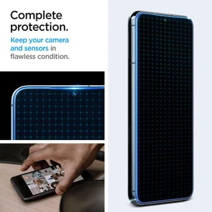 2x Szkło Hartowane Spigen Glas.tr "Ez Fit" do Samsung Galaxy S23+ Plus Clear - Szkła hartowane na telefon - miniaturka - grafika 10
