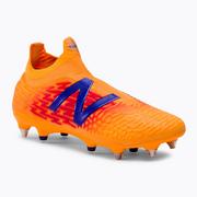 Piłka nożna - Buty piłkarskie męskie New Balance Tekela V3+ Pro SG impulse/vibrant orange - miniaturka - grafika 1