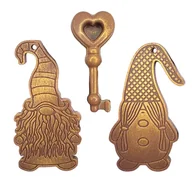 Czekolada - Zestaw Krasnali z Kluczem z Mlecznej Czekolady (30g) - miniaturka - grafika 1