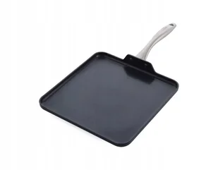 Patelnia ceramiczna 28cm GreenPan Lima Midnight grillowa BEZ PFOA - Patelnie - miniaturka - grafika 1