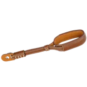 Torby fotograficzne i futerały - Genesis Gear Pasek nadgarstkowy brązowy z białą nitką - miniaturka - grafika 1