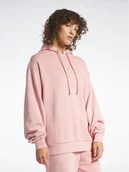 Bluzy damskie - REEBOK - BLUZA DAMSKA CL RBK ND HOODIE HY2709 bluza z kapturem łososiowa - miniaturka - grafika 1