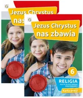 Podręczniki dla szkół podstawowych - Pakiet Jezus Chrystus nas zbawia. Podręcznik z kartami pracy do religii dla klasy 6 szkoły podstawowej - podręcznik - miniaturka - grafika 1