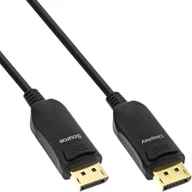 Kable komputerowe i do monitorów - InLine® DisplayPort 1.4 AOC Kabel, 8K4K, schwarz, 15m - miniaturka - grafika 1
