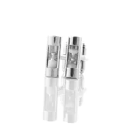 Spinki do mankietów i krawatów - Spinki do mankietów srebrne klepsydry EM 65 - EM Men's Accessories - miniaturka - grafika 1