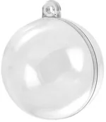 Decoupage - Bombka Akrylowa 20 Cm - Kula Plastikowa Decoupage - miniaturka - grafika 1