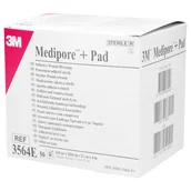 Apteczki i materiały opatrunkowe - Opatrunek jałowy samoprzylepny Medipore+ Pad (3M) - miniaturka - grafika 1