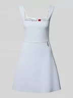 Sukienki - Sukienka mini z dodatkiem wiskozy model ‘Kasanka’ - miniaturka - grafika 1