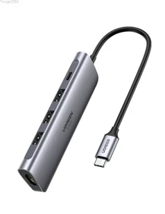 Ugreen Ugreen adapter HUB 5w1 70495 USB-C do 3x USB 3.0 + HDMI 4K + USB-C PD 100W ugreen_20211001133845 - Switche - miniaturka - grafika 2
