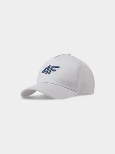 4F Czapka z daszkiem strapback dziecięca 4FJWSS25ACABU388-11S Biały Roz. Uniwersalny - Czapki damskie - miniaturka - grafika 1