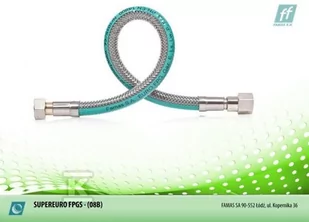Elastyczny przewód gaz FPGS-08B L=150cm ze szczelnym połączeniem obrotowym - Węże elastyczne - miniaturka - grafika 1