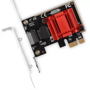Karta sieciowa PCIe PCEE-GIX 1x Gigabit Ethernet port (RJ-45), Intel i210AT, PXE, LP - Karty sieciowe - miniaturka - grafika 2