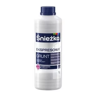 Grunt ekspresowy Śnieżka 1l - Grunty do ścian - miniaturka - grafika 1