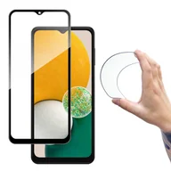 Szkła hartowane na telefon - Wozinsky Full Cover Flexi Nano folia szklana szkło hartowane z ramką Samsung Galaxy A13 5G przezroczysty - miniaturka - grafika 1