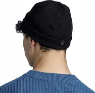 Czapki damskie - Buff Buff Elro Knitted Hat Beanie 1323269991000 Czarne One size - miniaturka - grafika 1