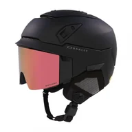 Kaski narciarskie - Oakley MOD7, Kask narciarski z przyłbicą, czarny - miniaturka - grafika 1