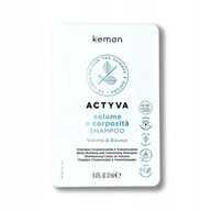 Szampony do włosów - KEMON Volume Szampon nadający grubość objętość Saszetka 12ml - miniaturka - grafika 1