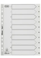 Przekładki do segregatorów - Przekładki numeryczne Elba Strong Line, A4, białe, 10 sztuk - miniaturka - grafika 1